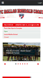 Mobile Screenshot of fcdallas-ec.com